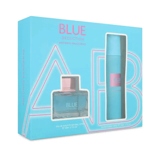 ANTONIO BANDERAS BLUE SEDUCTION FOR WOMEN EDT (W) / 2 PS SP 80 ML; DEO 150 ML