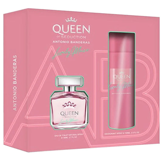 ANTONIO BANDERAS QUEEN LIVELY MUSE EDP (W) / 2 PC SP 80 ML; DEO 150 ML