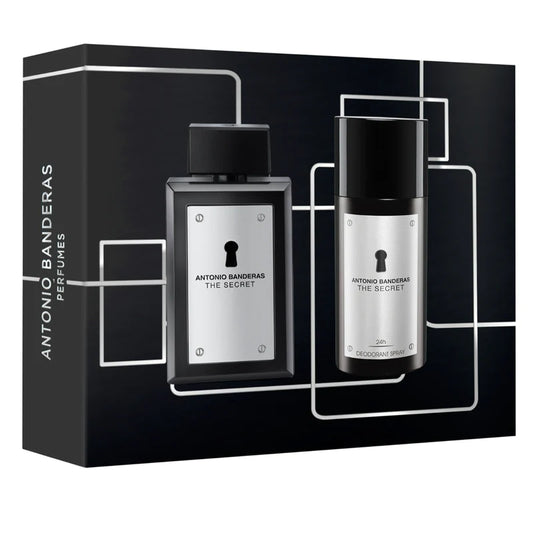 ANTONIO BANDERAS THE SECRET EDT (M) / 2 PC SP 100 ML; DEO 150 ML