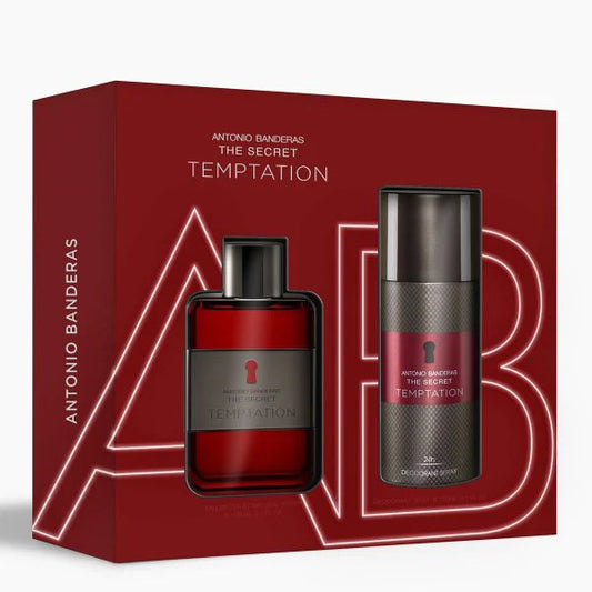 ANTONIO BANDERAS THE SECRET TEMPTATION EDT (M) / 2 PC SP 100 ML; DEO 150 ML