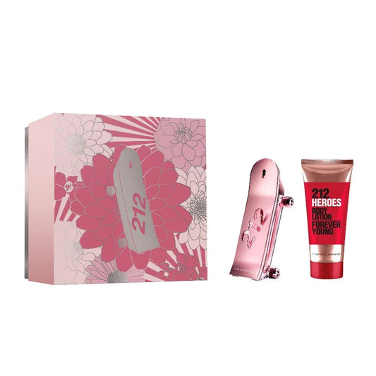 CAROLINA HERRERA 212 HEROES FOR HER EDP (W) / 2 PC SP 80 ML; BL 100 ML