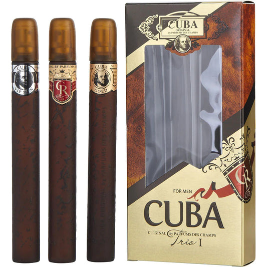 CUBA TRIO 1 EDT (M) / 3 PC SP 35 ML X3