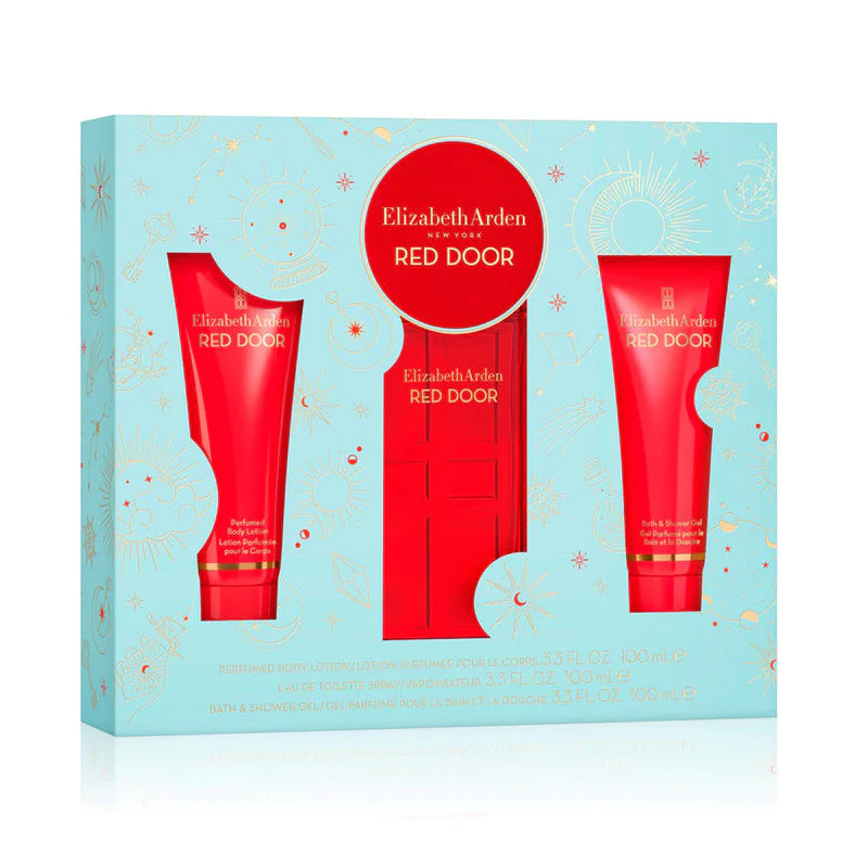 ELIZABETH ARDEN RED DOOR EDT (W) / 3 PC SP 100 ML; SG 100 ML; BL 100 ML