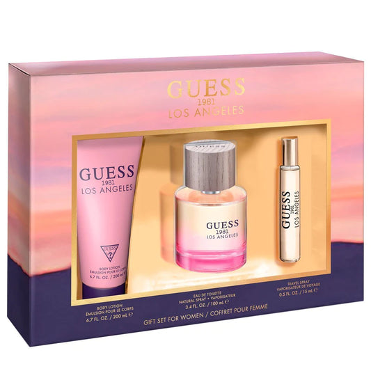 GUESS 1981 LOS ANGELES EDT (W) / 3 PC SP 100 ML; BL 200 ML; SP 15 ML