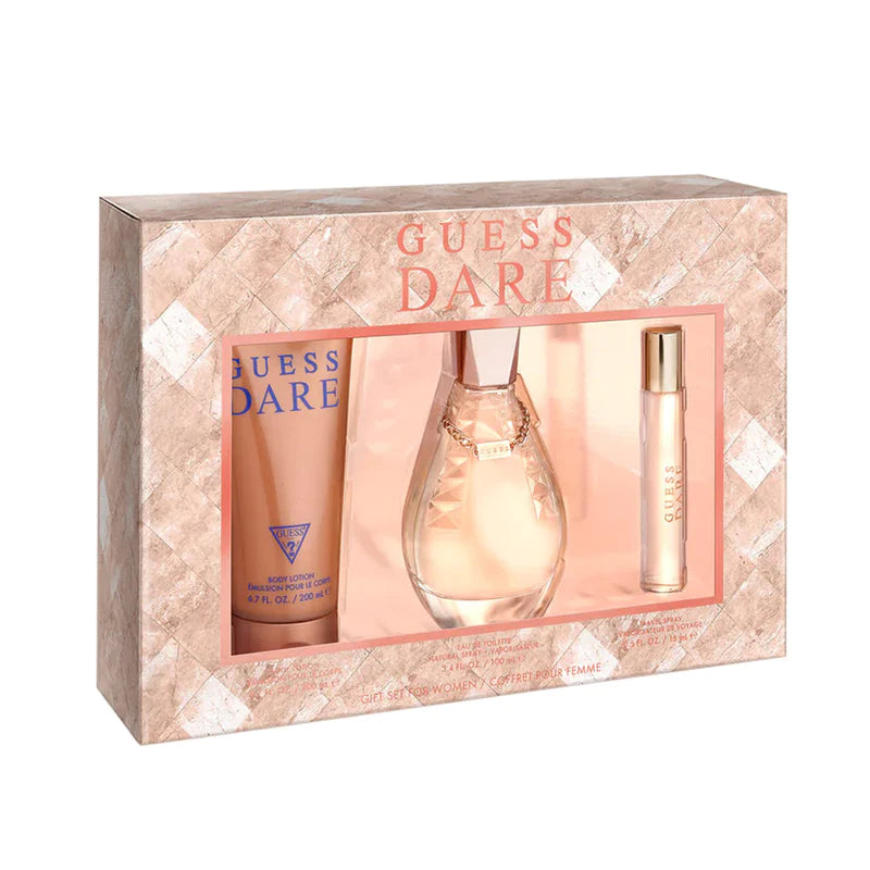 GUESS DARE EDT (W) / 3 PC SP 100 ML; BL 200ML; SP 15 ML