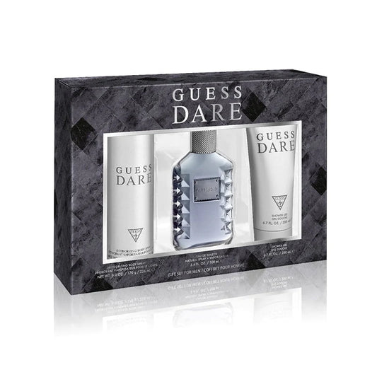 GUESS DARE HOMME EDT (M) / 3 PC SP 100 ML; BS 226 ML; SG 200 ML