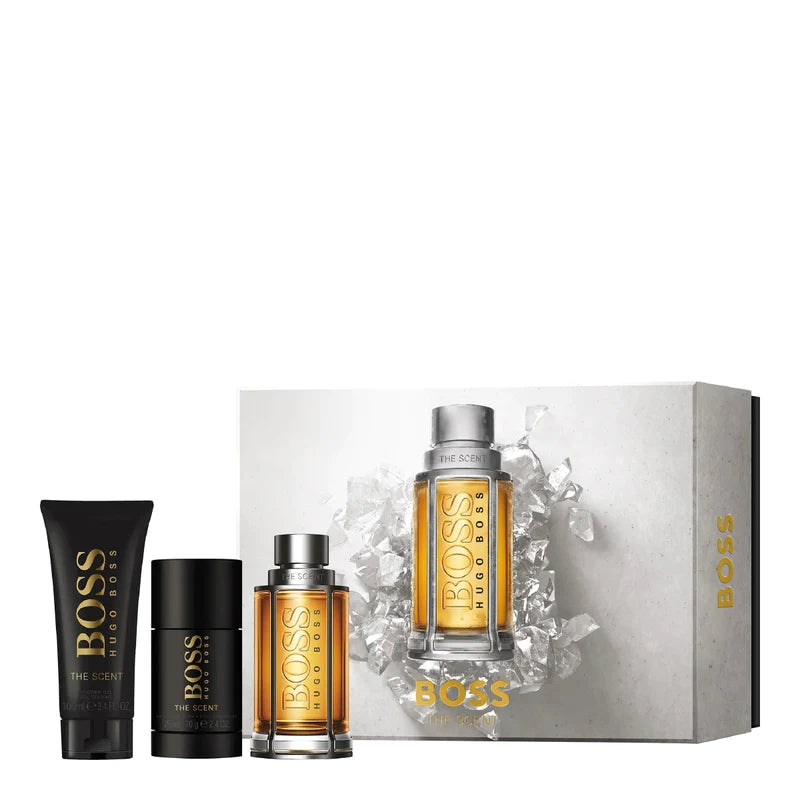 HUGO BOSS BOSS THE SCENT EDT (M) / 3 PC SP 100 ML; SG 100 ML; DEO