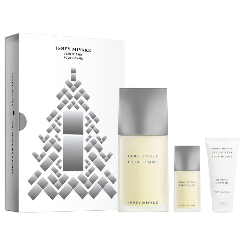 ISSEY MIYAKE L'EAU D'ISSEY POUR HOMME EDT (M) / 3 PC SP 125 ML; SG 50 ML; SP 15 ML