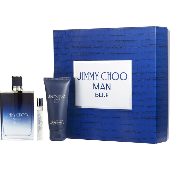 JIMMY CHOO MAN BLUE EDT (M) / 3 PC SP 100 ML; AS 100 ML; SP 7.5 ML