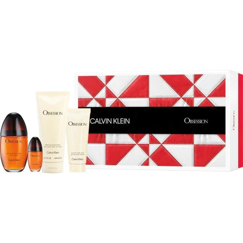 Calvin Klein Obsession EDP (W) / 4 Pc SP 100ml; BL 200 ml; SG 100 ml; SP 15 ml