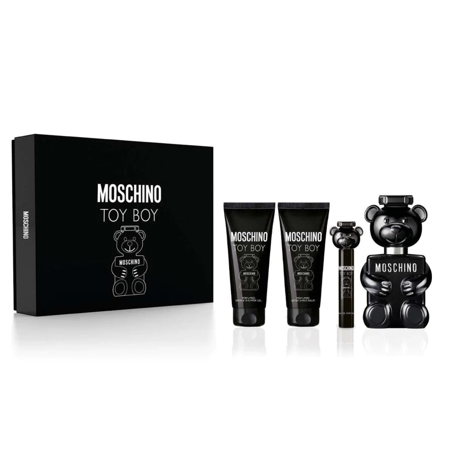 MOSCHINO TOY BOY EDP (M) / 4 PC SP 100 ML; AS 100 ML; SG 100 ML; SP 10 ML