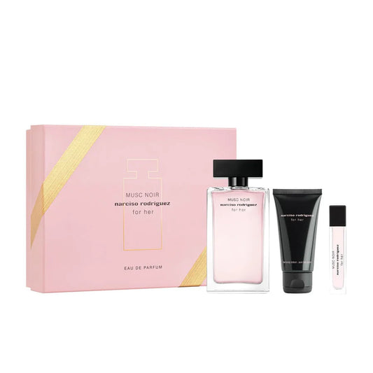 NARCISO RODRIGUEZ FOR HER MUSC NOIR EDP (W) / 3 PC 100 ML; BL 50 ML; SP 10 ML