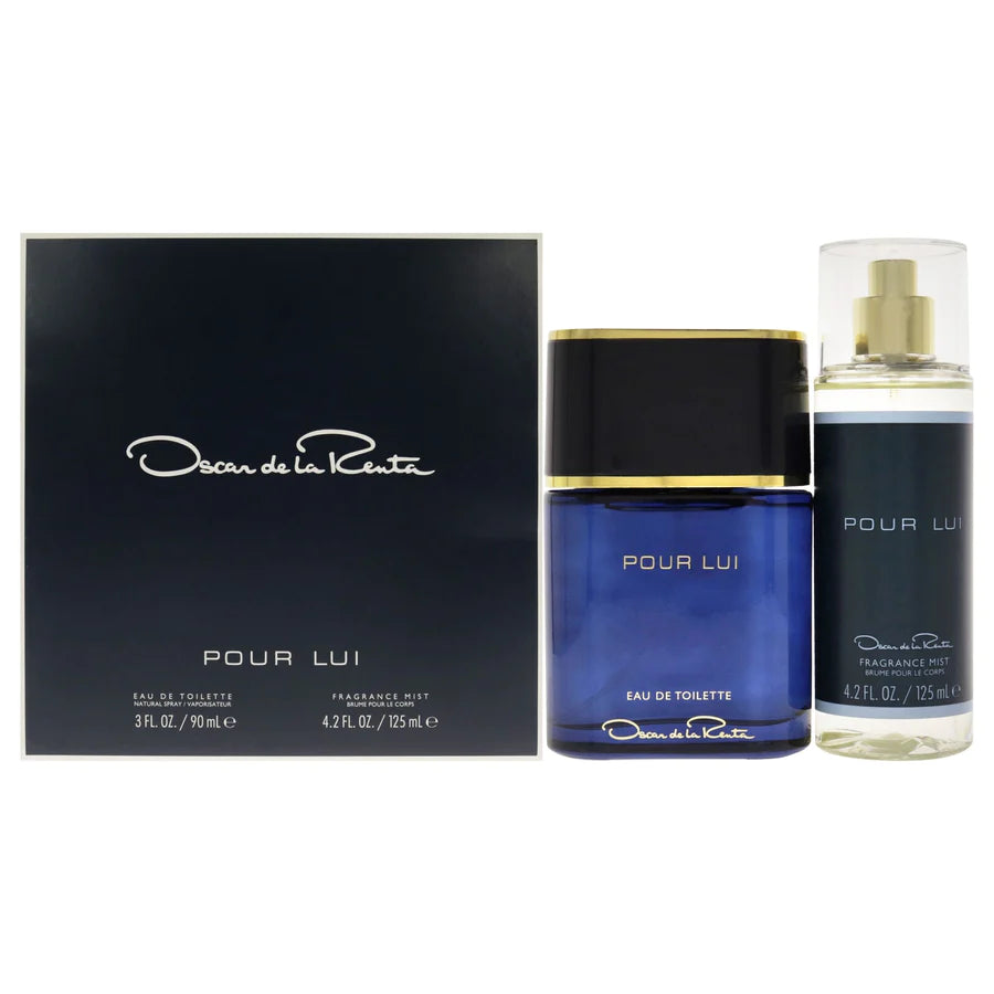 OSCAR DE LA RENTA POUR LUI EDT (M) / 2 PC SP 90 ML; BM 125 ML