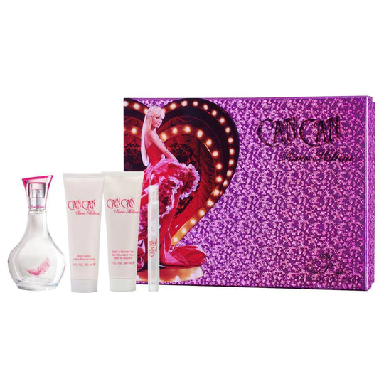 PARIS HILTON CAN CAN EDP (W) / 4 PC SP 100 ML; BL 90 ML; SG 90 ML; MINI