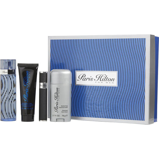 PARIS HILTON EDT (M) / 4 PC SP 100 ML; DEO 80 ML; SG 90 ML; SP MINI