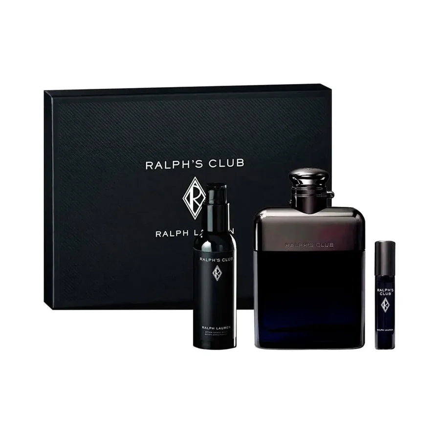 RALPH LAUREN RALPH'S CLUB EDP (M) / 3 PC SP 100 ML; AS 100 ML; SP 10 ML