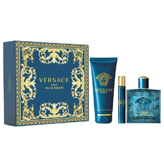 VERSACE EROS EDT (M) / 3 PC SP 100 ML; SG 150 ML; SP 10 ML