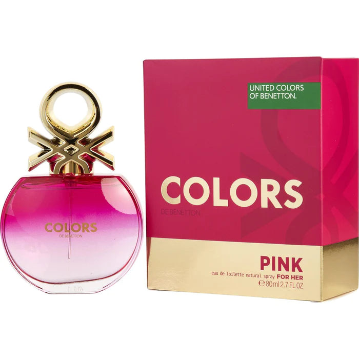 UNITED COLORS OF BENETTON PINK EDT (W) / 80 ML