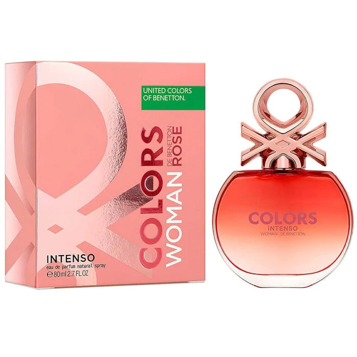 UNITED COLORS OF BENETTON WOMAN ROSE INTENSO EDP (W) / 80 M